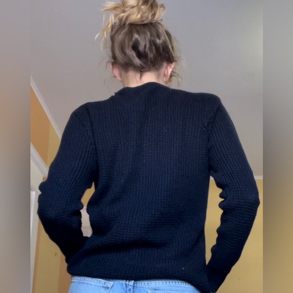 Blue knit sweater - Picture 5 of 5